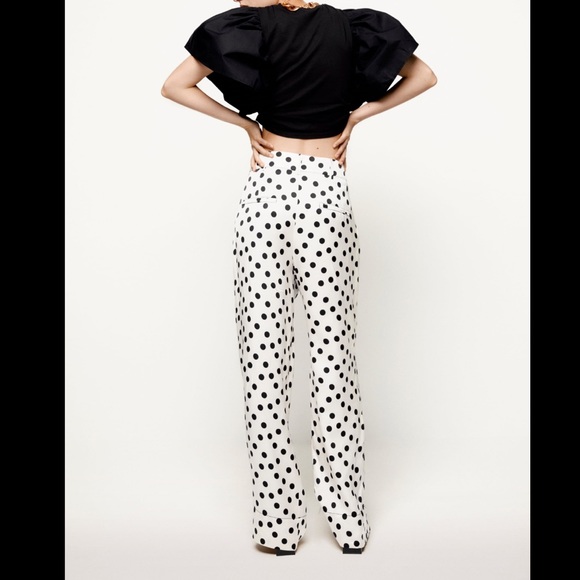 Zara polka dot pants limited edition - Picture 6 of 7